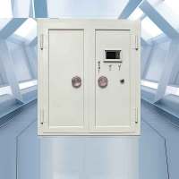 辕士 金库门博物馆银行防爆防盗门保险库门 双开门智能密码加机械密码