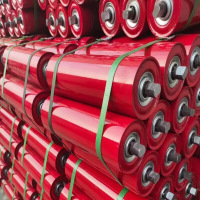 辕士 托辊皮带传送带托轮滚筒槽型辊轴108*1150/轴长1230