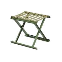 辕士 应急马扎折叠加厚防滑椅马扎 绿色