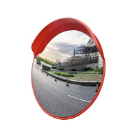 嵋里 凸面镜道路广角镜 弯道转角凸面镜路口反光凹凸镜车库反光镜防盗镜 室内60cm