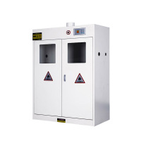 嵋里 全钢防爆气瓶柜 双瓶二代报警900*450*1200mm