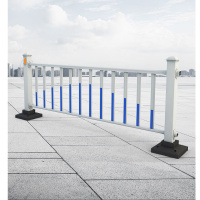 辕士 城市道路护栏安全防撞活动隔离栏杆围栏(特厚款)高0.8米*宽3.08米/套