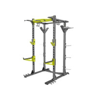 猎邺 框式深蹲架体能考核多功能综合训练架健身运动8铃片存储位 LY011