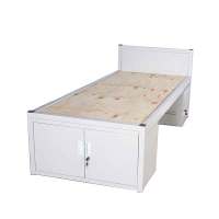 EVALIANTOP 加厚单人床员工宿舍床铁架床2000*900*800mm张