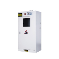 嵋里 全钢防爆气瓶单瓶二代报警灰白色600*450*1200mm