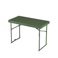 嵋里 绿色多功能折叠桌应急救急折叠桌110*55*75