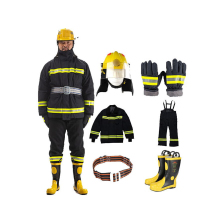 嵋里 微型消防站消防服消防员隔热防火服套装 17款3C消防服6件套