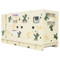 东明 DONMIN50kw低噪音ATS无人值守型 应急备用玉柴柴油发电机 GF2-50Y(ATS)-BD 迷彩款