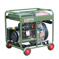 DONMIN东明 DONMIN 单三相8KW移动便携式柴油发电机DMDS10000LE-BD