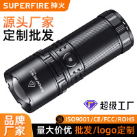 Superfire多功能手提灯手电筒头灯高亮度1000流明防水便携设计