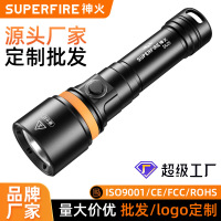 Superfire多功能手提灯头灯LED强光超亮防水便携设计