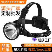 Superfire多功能战术手提灯手电筒头灯高亮度1000流明亮面广角设计防水便携