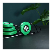 嵋里 钢卷尺 卷尺圆钢尺 圆盘尺工程大卷尺子 20米