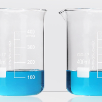 辕士 锥形瓶 玻璃烧杯低型烧杯实验器材高硼硅玻璃加厚耐高温量杯 250ml