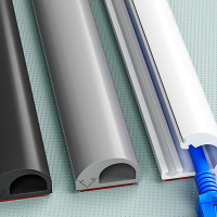 猎邺 隐形线槽FTTR线槽明线走线槽网线走线神器侧面开口15*10mm 白色 1米收藏