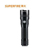 Superfire 户外强光手电筒应急防水高亮可充电 L6-S 中间开关