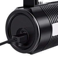 Superfire 钓鱼灯GF03蓝光夜钓手电筒超亮强光四光源防水可调焦大功率激光炮