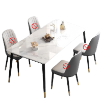 彭梵长方形餐桌1200*700*750mm张