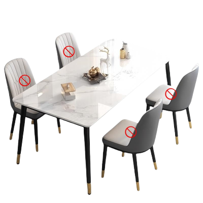 彭梵长方形餐桌1200*700*750mm张