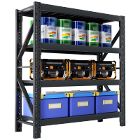 彭梵黑色货架四层