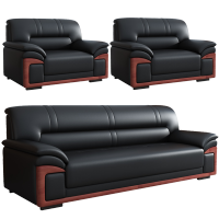 彭梵黑色沙发组合2100*830*880mm套