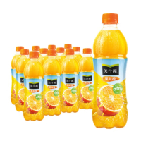 美汁源果粒橙橙汁饮料箱装450ml*12瓶*10箱