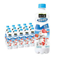 果粒奶优(原味/蜜桃味/草莓味)箱装 450ml*15瓶*10箱(口味可备注)