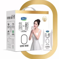 君乐宝简醇0添加蔗糖常温酸奶200g*12盒