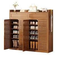 悦兴诚鞋柜带抽屉123*33*115cm个