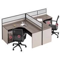 悦兴诚T型办公桌单桌2400*1400*1100mm张