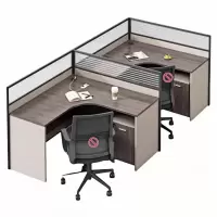 悦兴诚职员办公桌含柜2800*1200*1100mm套