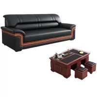 悦兴诚沙发组合210*80*85cm(3+功夫茶几)套