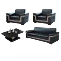悦兴诚办公沙发200*83*80cm(1+1+3+长茶几)套