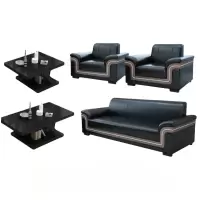 悦兴诚沙发200*83*80cm(1+1+3+长茶几+短茶几)套