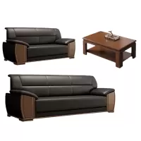 悦兴诚商务沙发206*83*86cm(2+3+茶几)套