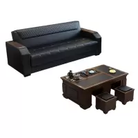 悦兴诚沙发组合185*78*78cm(3+功夫茶几)套