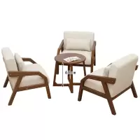 悦兴诚休闲沙发65*71*84cm(1+1+1+圆茶几)套