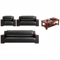 悦兴诚洽谈沙发组合206*84*93cm(1+2+3+茶几)套