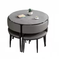 悦兴诚小圆桌 一桌4椅80*75cm 套