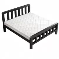 悦兴诚铁艺床1.2米+10cm床垫套