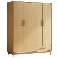 悦兴诚木质衣柜四门一屉台