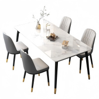 悦兴诚饭桌130*80*74cm+4椅套