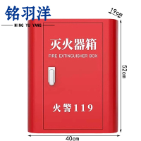 铭羽洋灭火器箱圆弧款4kg个