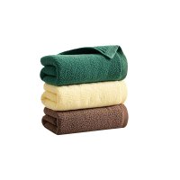 敏胤40度新疆棉毛巾MYM-1102 32纯棉 33*70cm 80克 奶黄色墨绿色咖啡色