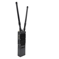 HERITEK R4S 自组网双天线手持电台套装 20MHZ (包含防水头戴耳机/防摔硬质保护壳/可穿戴腕带/线缆)