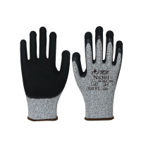 星宇 13针5级HPPE丁腈磨砂防割手套 1副/小袋,12副/袋,120副/箱