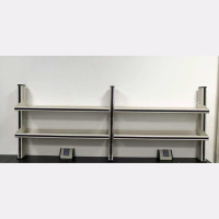 昶永固 铝玻定制试剂架3200*250*700