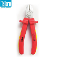 Talbro 绝缘斜口钳 高品质绝缘 长度:160mm [单位:把]