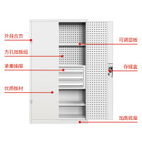 汇得立工具柜汽修车间工具收纳柜工具箱多层置物柜储物柜带网内三斗