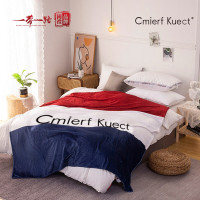 Cmierf Kuect (中国CKIR) 横条法兰绒毛毯 CK-JD006